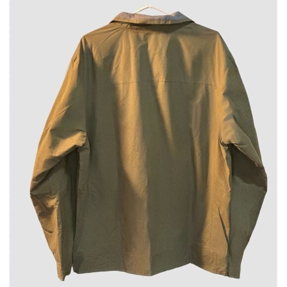 NWT Mens Timberland Fleece Lined Green water resistant windbreaker jacket SZ XL - Picture 2 of 12